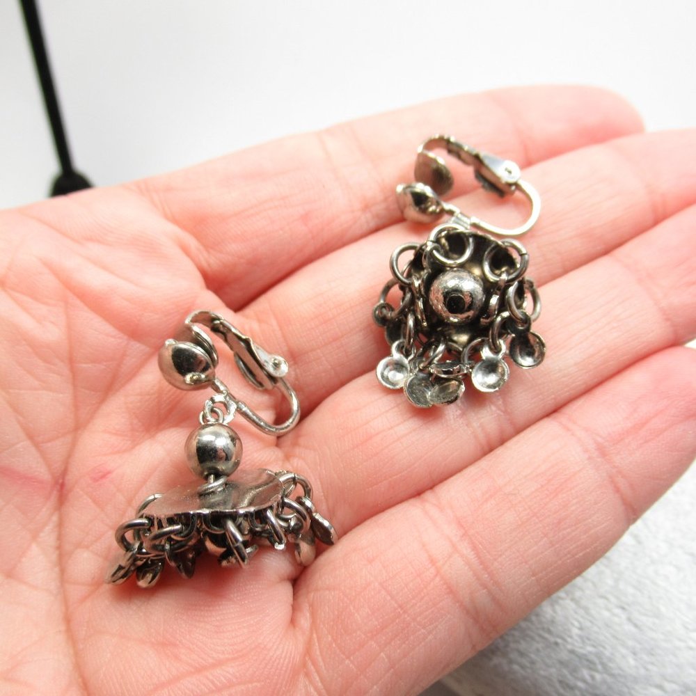 Vintage Clip dangle earrings